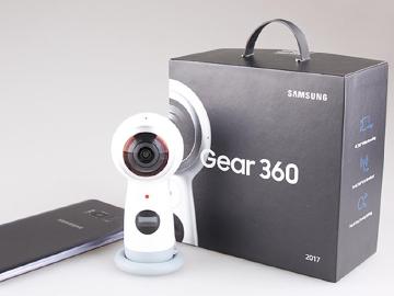 可愛好握的全景相機！SAMSUNG Gear 360(2017)開箱